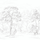 Панно "Sketch" арт.ETD9 001, из коллекции Etude, фабрики Loymina, c изображением летнего леса, купить в шоу-руме в Москве